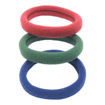 Picture of MOLLY & ROSE JERSEY HAIR TIES MAROON GREEN BLUE PACK OF 6